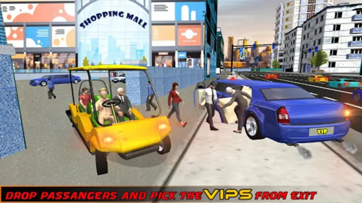 Smart Taxi Driving Simulator android App screenshot 2